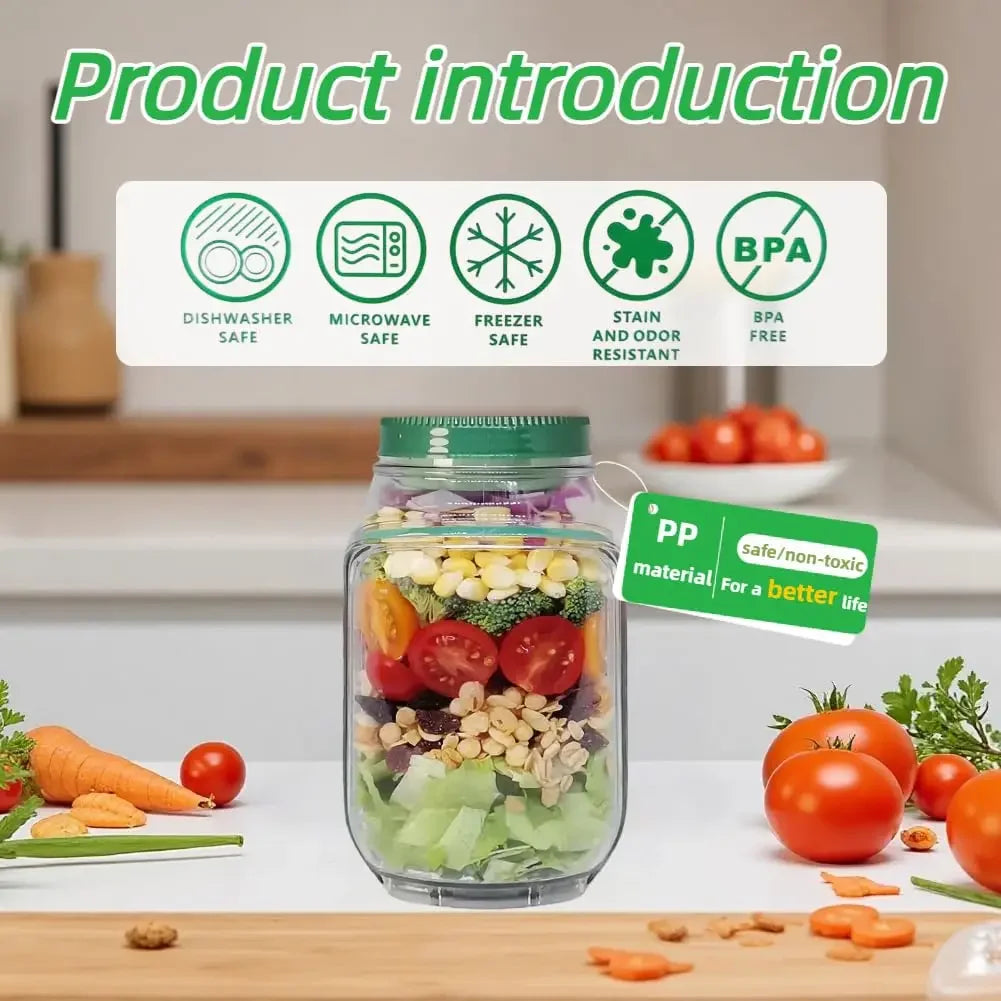 Portable Salad Container